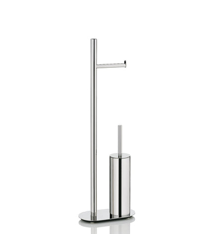 Lucido Toilet Brush and Toilet Paper Holder