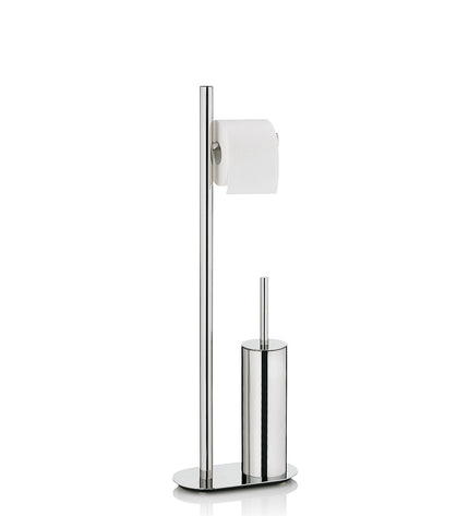 Lucido Toilet Brush and Toilet Paper Holder