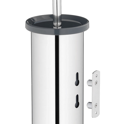 Alor Tall Toilet Brush with Holder and Wall Mount
