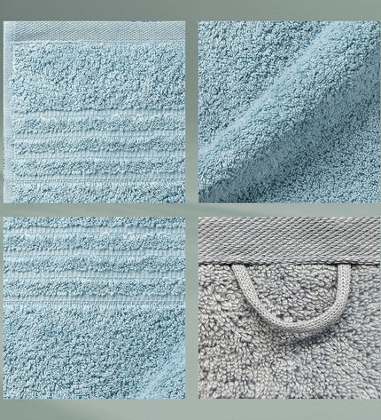 Leonora Frost Grey Bath Towel 90x200 cm
