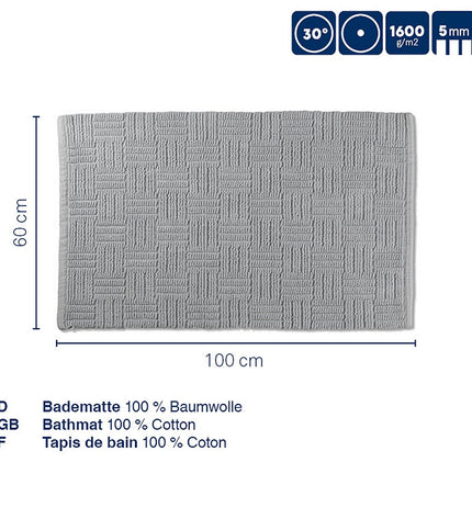 Leana Bath Mat 100x60 cm
