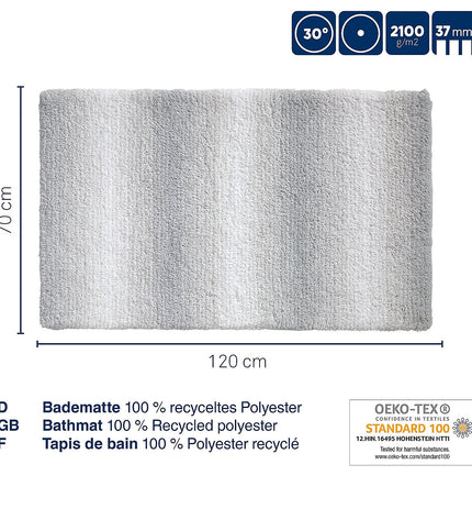 Ombre Bath Mat 120x70 cm
