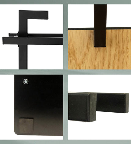 Oak Towel Rack