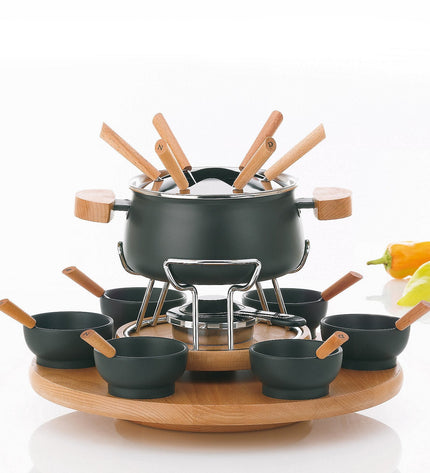 Natura Fondueset met Carrousel Set van 23 Stuks