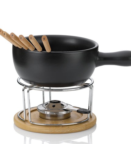 Natuur Kaasfondue Set van 10 Stuks