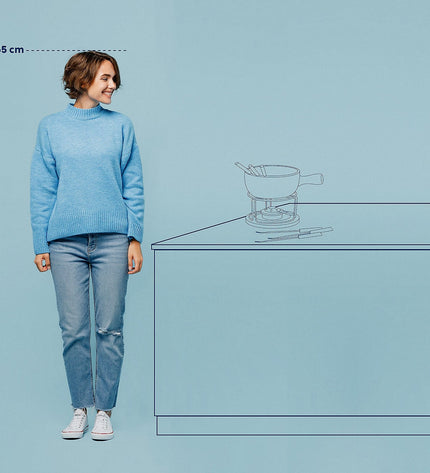 Natuur Kaasfondue Set van 10 Stuks