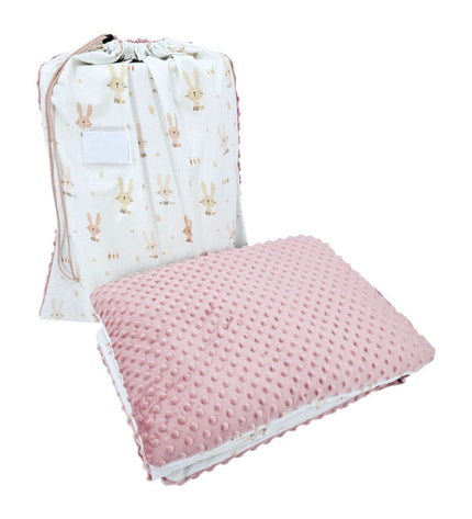 Preschool bedding set 100 x 135 cm with bag BUNNY