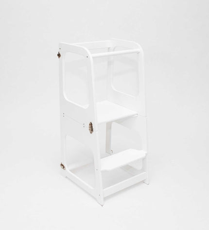 2-in-1 Convertible kitchen tower - table and chair