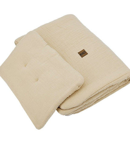 Muslin cot bedding set HONEY