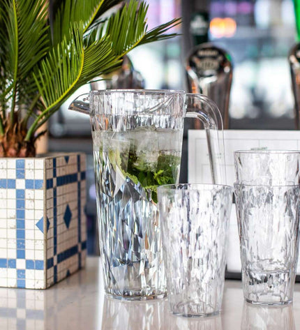 Superglass Club Pitcher Set of 4 Pieces