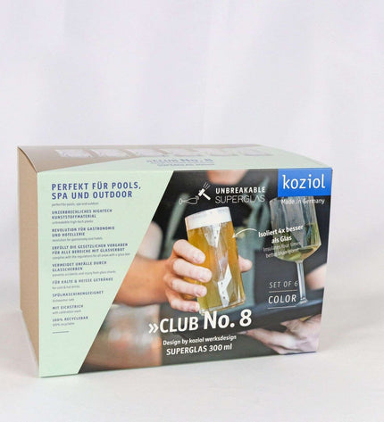 Superglas Club No. 8 Longdrink Glass 300 ml Set of 6 Pieces