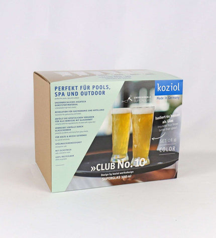 Superglas Club No. 10 Beer Glass 300 ml 1x6 pieces