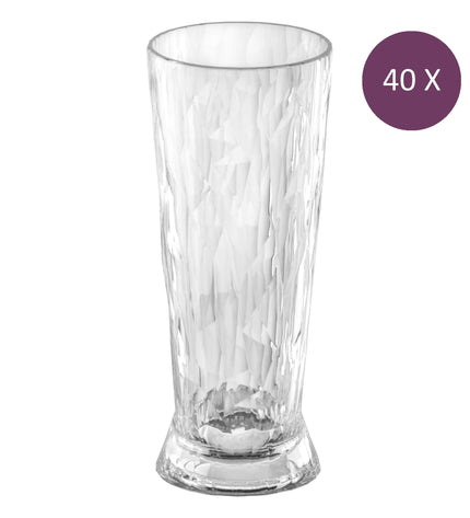 Superglas Club nr. 11 bierglas 500 ml set van 40 stuks