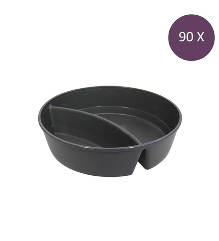 "Move Bowl Round with Compartment 1.1 liter BULK Set of 90 Pieces"