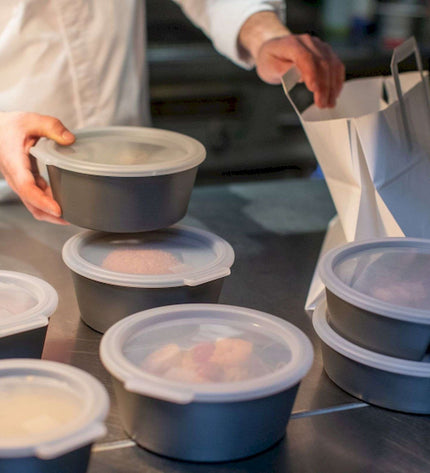 "Move Bowl Round with Compartment 1.1 liter BULK Set of 90 Pieces"