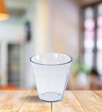 Nora cup 150 ml transparent blue set of 12 pieces