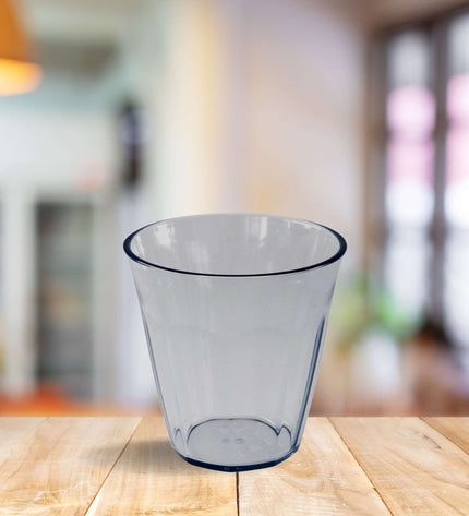 "Nora Beker 300 ml Transparent Grey Set of 12 pieces"
