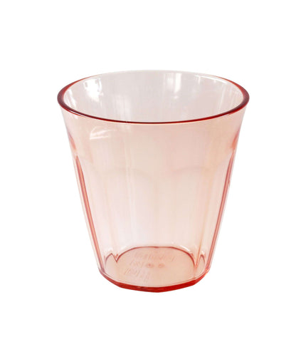 Nora cup 150 ml transparent pink set of 12