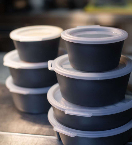 "Move Bowl Round 1.3 liters Set of 12 Pieces"