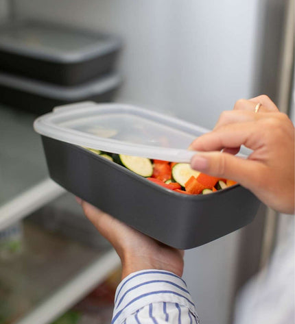 "Move Bowl Rectangle 1.4 liters Set of 12 Pieces"
