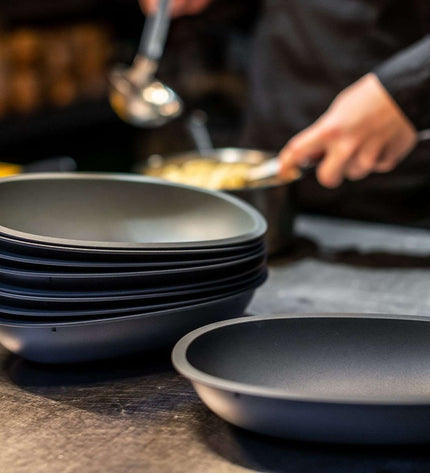 "Move Serving Tray Oval 800 ml Set of 12 Pieces"
