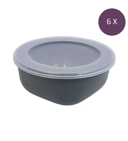 Move Connect Box Scale with Lid 700 ml Set of 6 Pieces