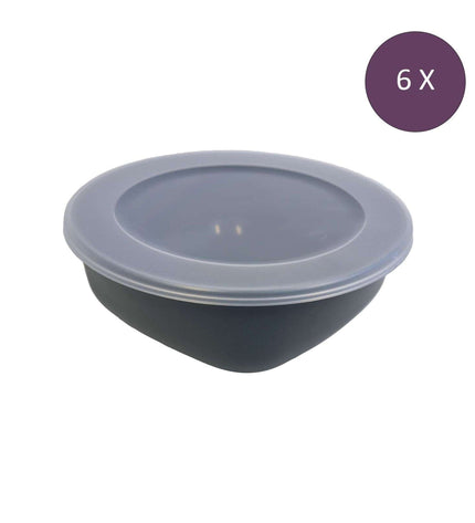 Move Connect Box Scale with Lid 1.3 liter Set of 6 Pieces