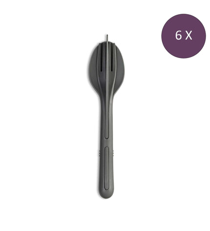 "Move Klikk Cutlery Set 3-Piece Set of 6 Pieces"