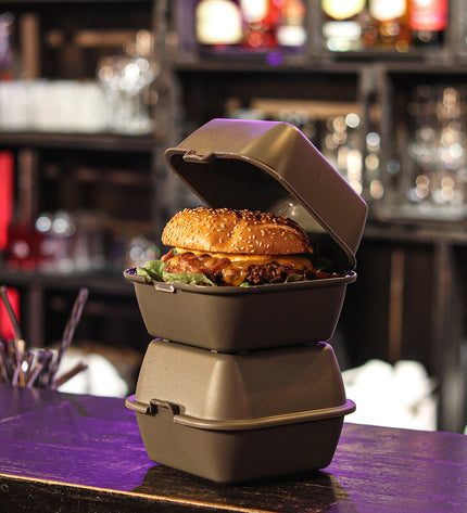 "Move Hamburger Box Set of 12 Pieces"