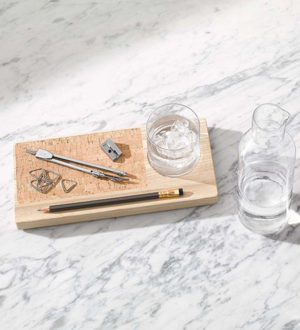 Desk Tray Organizer Carafe Set 28 cm