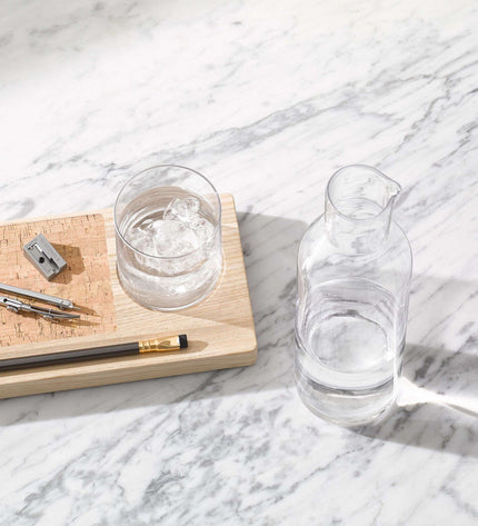 Desk Tray Organizer Carafe Set 28 cm