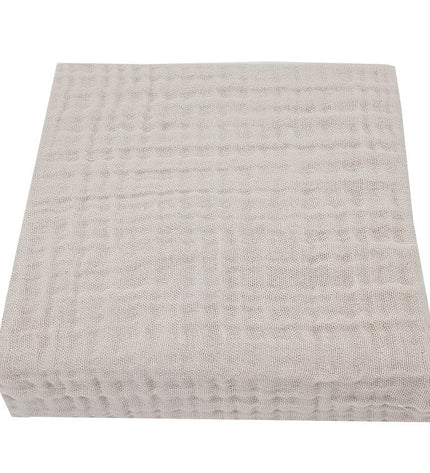 Muslin sheet with elastic band 140 x 70 cm - Mint
