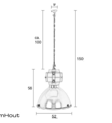 Hanglamp Zuiver Vic - laatste showroommodel