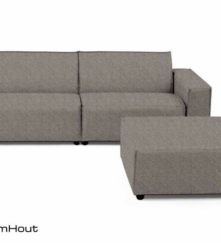 Icon loungeset 3-zits bank plus hocker Bubalou