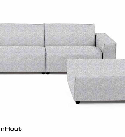 Icon loungeset 3-zits bank plus hocker Bubalou