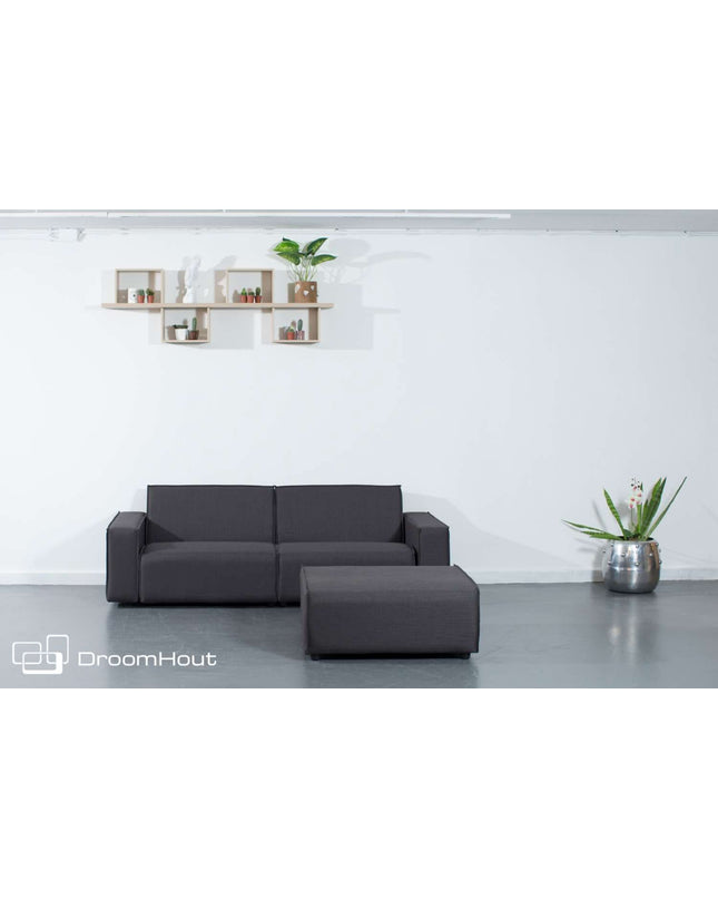 Icon loungeset 3-zits bank plus hocker Bubalou
