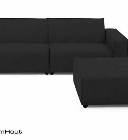 Icon loungeset 3-zits bank plus hocker Bubalou