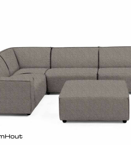 Icon loungeset Bubalou 6-zits hoek + hocker