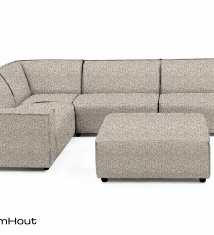 Icon loungeset Bubalou 6-zits hoek + hocker