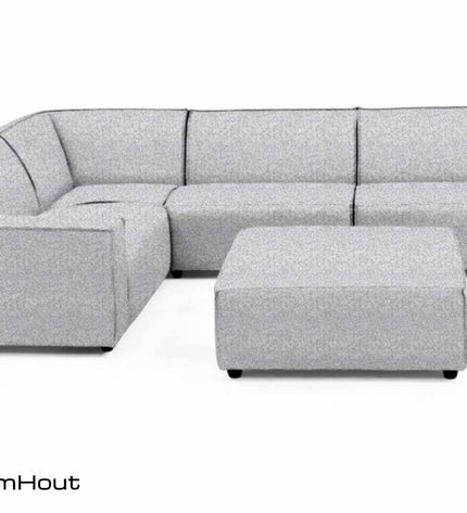 Icon loungeset Bubalou 6-zits hoek + hocker