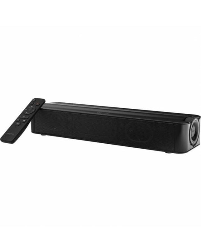 Creative Technology wireless soundbar in black, 48W, compact design for enhancing audio and home entertainment systems.