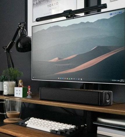 Black Creative Technology wireless soundbar with 48W power, sleek design, and audio- en hifi-apparatuur for enhanced sound experience.