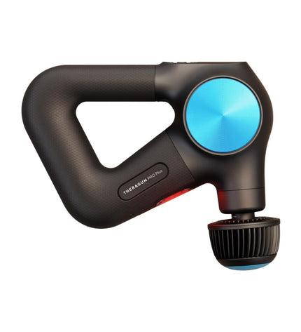 Therabody PRO PLUS massager replacement brush for health and wellness, with a close-up view of the brush head.