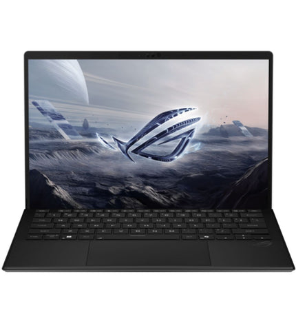 Asus ROG Flow Z13 gaming laptop with 13.4-inch display, 32GB RAM, and 1TB SSD, shown from a slight angle.
