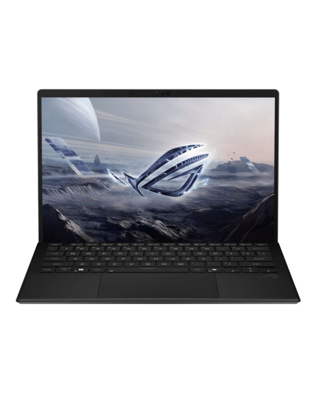 Asus ROG Flow Z13 gaming laptop with 13.4-inch display, 32GB RAM, and 1TB SSD, shown from a slight angle.