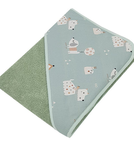 Hooded Towel Dogs/Mint