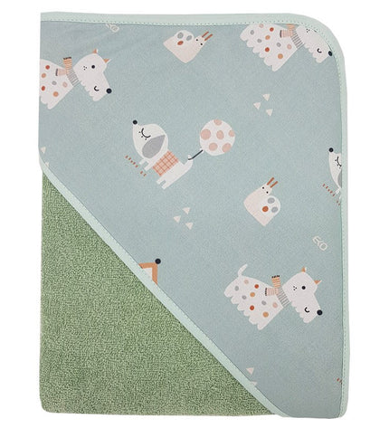 Hooded Towel Dogs/Mint