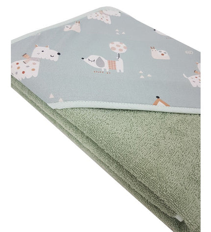 Hooded Towel Dogs/Mint