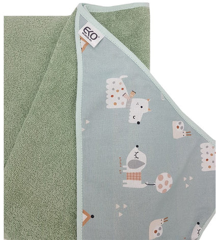 Hooded Towel Dogs/Mint