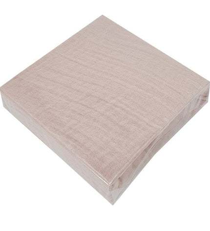 Muslin fitted sheet 120 x 60 cm, rose pink